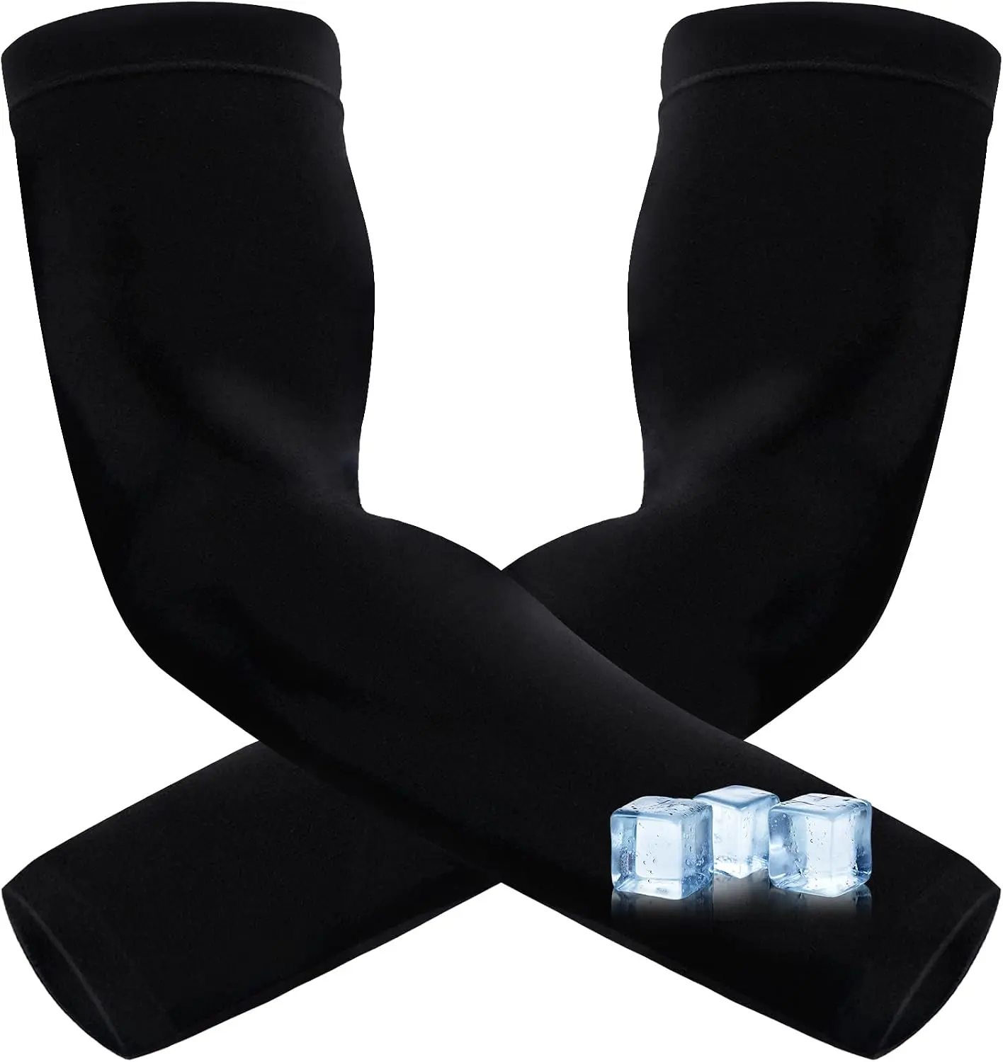 Arm Sleeves for Men Women – Cooling UV Sun Protection UPF 50+ Compression Sports Sleeves for Outdoor, Tattoo Cover Up