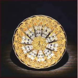 sun handmade cup color change special porcelain tea water crafts