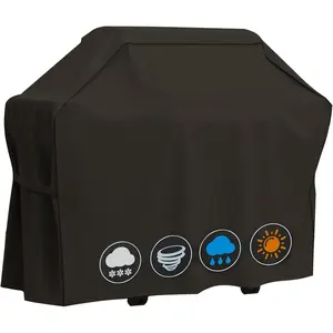 60 Inch Grill Cover, Fits for Weber Genesis, Char-Broil Nexgrill Brinkmann and More.Heavy Duty  Barbecue Grill Cover