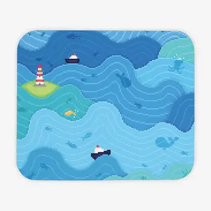 Pixel Seafaring Mousepad