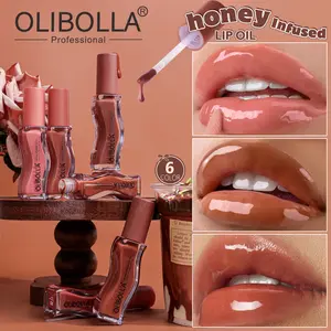High-Shine Hydrating Lip Gloss – OLIBOLLA Glow Reviver – Plumping Juicy Lips Effect – Non-Sticky Long-Lasting for Daily & Travel
