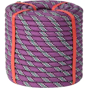 Tree Climbing Rope(1/2 Inch x 100ft) 48 Strands Bull Rope for Construction Climbing Swing Sailing