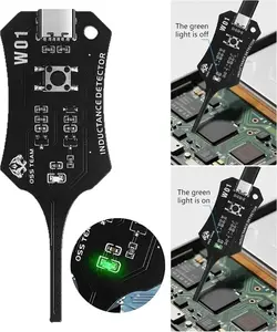 Type-C Inductance Tester Motherboard Coil Tester  Inductor Detector for Phone Motherboard Component Repair Electromagnetic Induction Quick Fault Check Tool Electronic Circuit Board