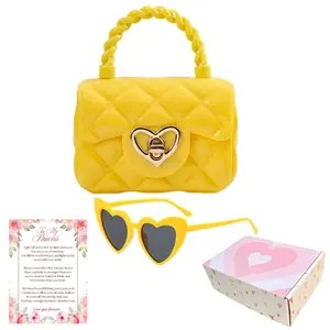 Toddler Purse & Sunglasses with Gift Box | Baby Purse Toddler Handbag Toddler Shoulder Bag Little Girl Purse Mini Purse For Kids For 1 2 3 Year Old