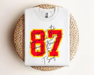 Kansas Football Vintage Sweatshirt T-Shirt, KC Crewneck Sweater, Kansas City Fan Gift, Kelce's Girl Friend T-Shirt