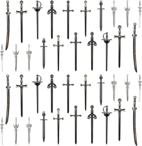 Sword Bookmark 40 count Black Antique Swords Bookmark for Men Ideal  for Book Lovers DIY Craft Supplies