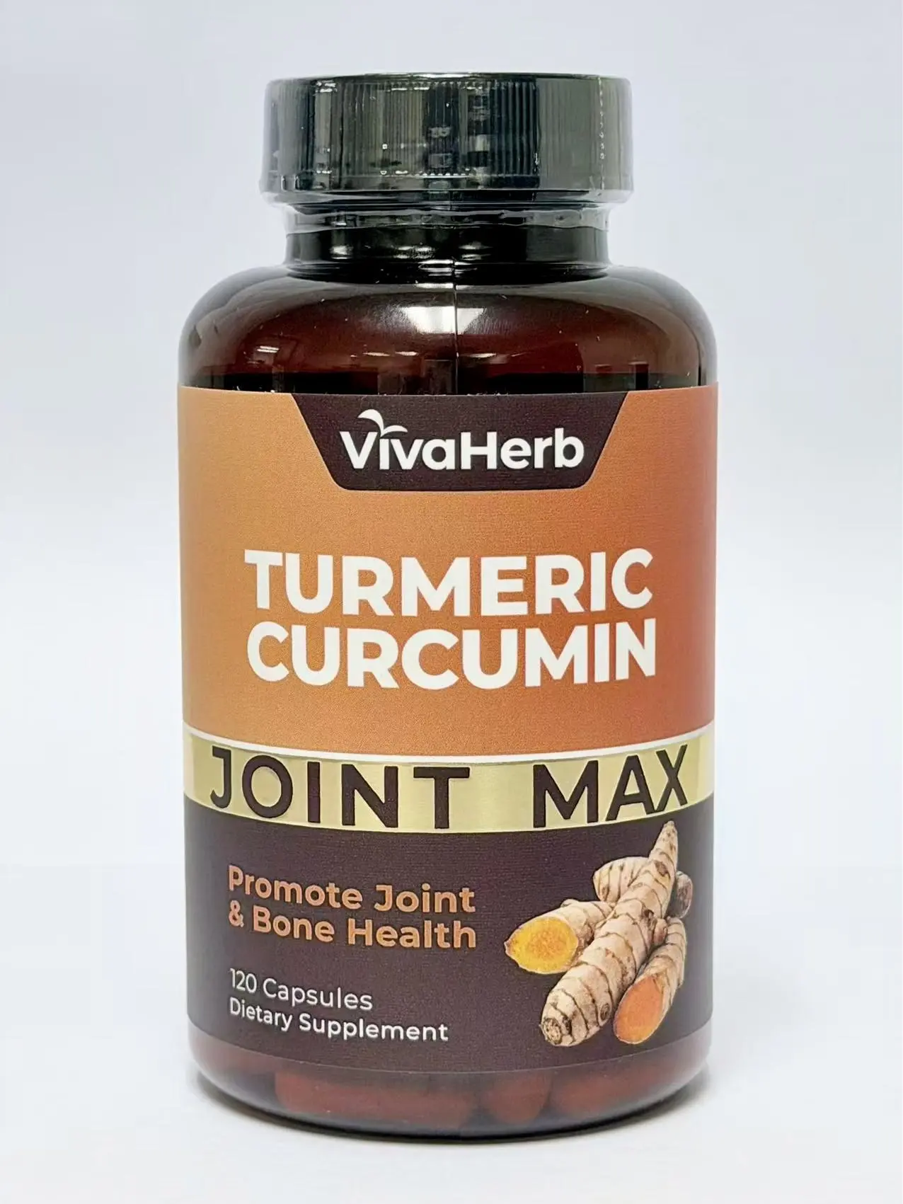 Turmeric Curcumin Joint Max Promote Joint & Bone Health 120 Capsules Dietary Supplement