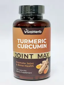 Turmeric Curcumin Joint Max Promote Joint & Bone Health 120 Capsules Dietary Supplement
