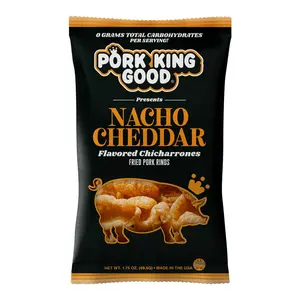 Pork King Good Nacho Cheddar 1.75oz Pork Rinds