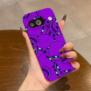Luxury Purple Skulls Phone Case Suitable For Google Pixel 10 9 9A 8 8A 7 7A Pro XL 5G Lens Protection Anti-Shock Hard PC Back Cover