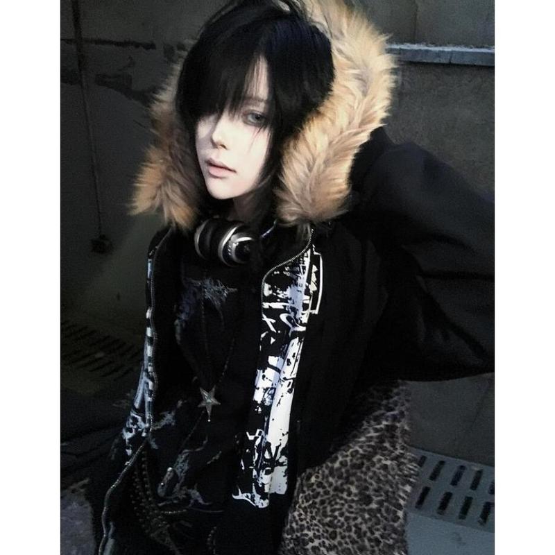 Harajuku Fur Patchwork Hooded Hoodies Men and Women Y2k Aesthetic Loose Pocket Streetwear Hoody Grunge Zipper Casual Sweatshirts