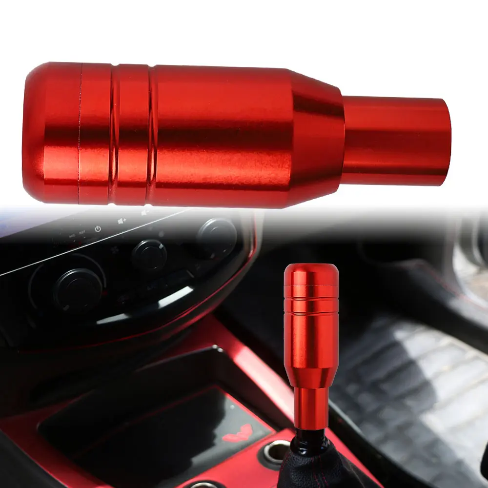 Brand New Universal JDM Aluminum Red Automatic Gear Stick Shift Knob Lever Shifter
