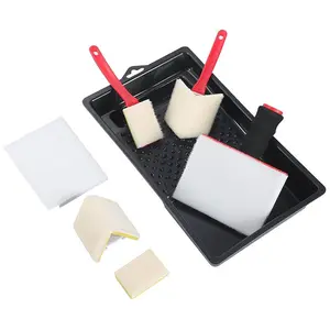 Paint Edger Trimmer with Pad Refills – Professional Wall & Ceiling Edge Painting Tool for Crisp Lines – No Tape Needed – Smooth Finish for Corners, Trim, Molding, Windows, Doors – DIY & Pro Interior Paint Applicator Kit