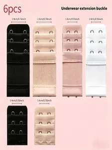 Women's Underwear Extension Buckle, Two Row Bra Adjustment Buckle, Back Stretch Adjustable Buckle, Comfortable and Secure Fit