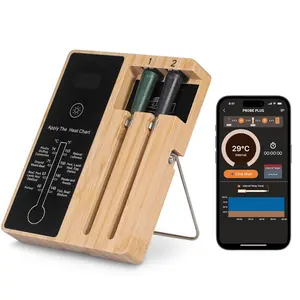 2-Probe Smart Meat Thermometer kitchen  gadgets Utensils Water Proof