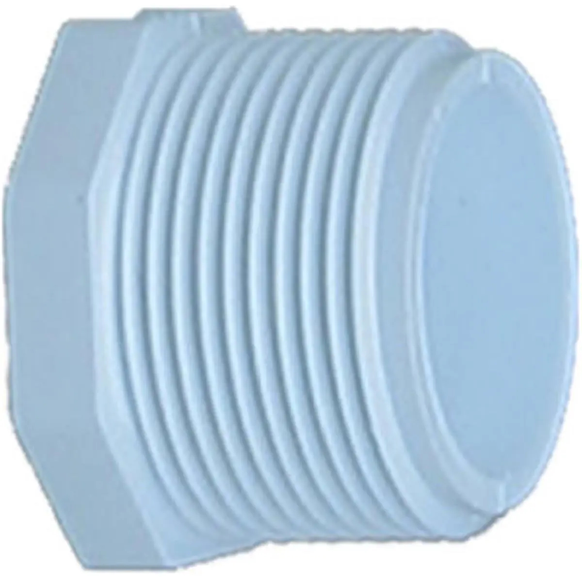 212 MAIN Sealing Pipe Plug, 1.25 in. Male Pipe Thread (MPT), White PVC Fitting, ASTM D 2466 Compliant for Sprinkler & Irrigation Systems, Creates A Seal, Astm-Compliant, Meets Astm D 2466