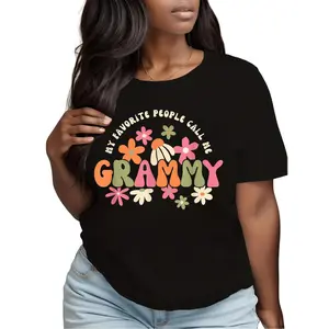 Plus Size - Plus Size - The People I Cherish Most Refer to Me As Grammy, Growiglan Mom, Grammy T-Shirt, And Halloween T-Shirt