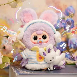 Babythree-Sweet Dream 100% Mystery Boxes Collection Bag Pendant Bunny Plush Dolls Soft Collectibles Hidden Style 1 Hidden Probability:1/96