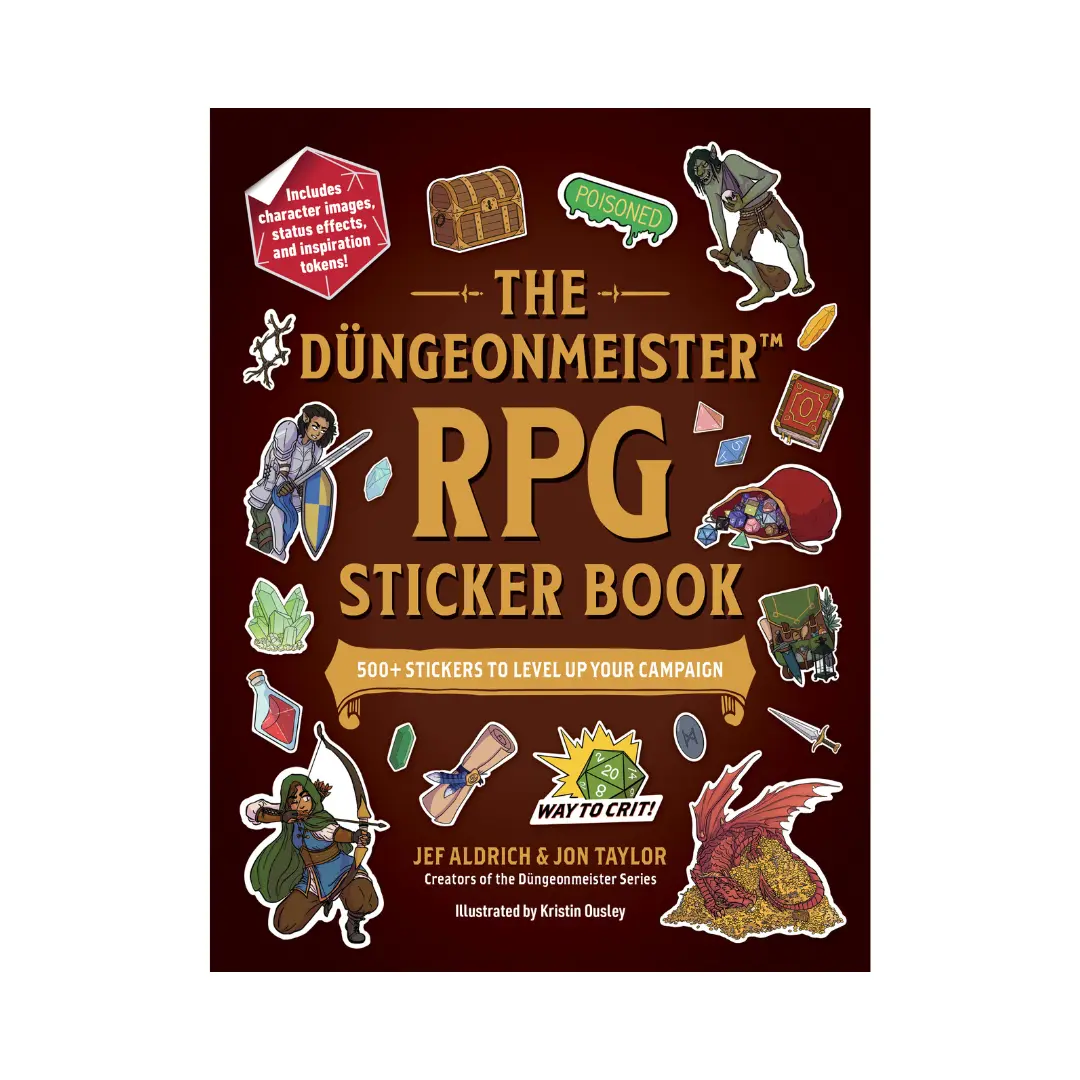 The Düngeonmeister RPG Sticker Book The Düngeonmeister RPG Sticker Book