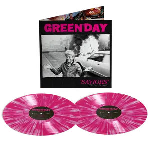 Saviors (édition de luxe) Pink With White Splatter Vinyl 2LP