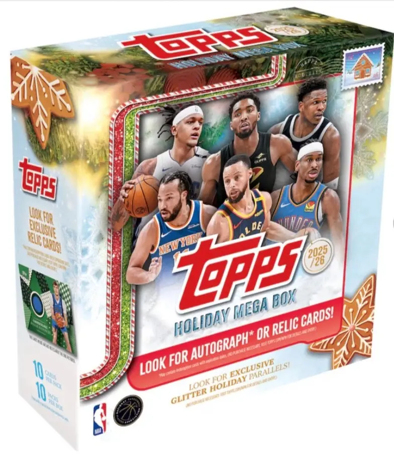 2025-26 Topps Holiday Basketball Mega Box