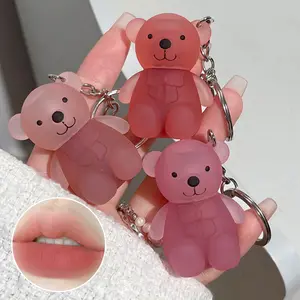 2-Piece Set, Mengle Bear Velvet Lip Mud, Skin-Whitening Effect, Smooth Texture Lip Gloss, Low-Saturation Shades, Versatile Lipstick, Ideal Gift for Girlfriend on Valentine’s Day Flawless Matte Daily Makeup Cosmetic lip gloss Lip Stain Masque Lip Care