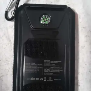 Product Review of 10000mAh Portable Solar Power Bank, Dual USB Output Port Waterproof Power Bank with LED Light, Solar Phone Charger Compatible with iPhone & Android #TOP PICKS from c**t