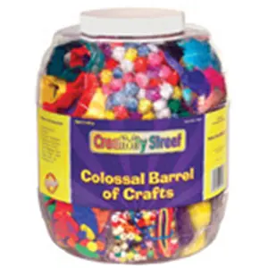 212 MAIN Colossal Barrel of Assorted Crafts, Large-Size DIY Crafting Kit for Creative Projects