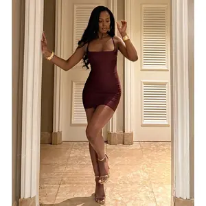 All The Drama Lace-Up Bodycon Mini Dress