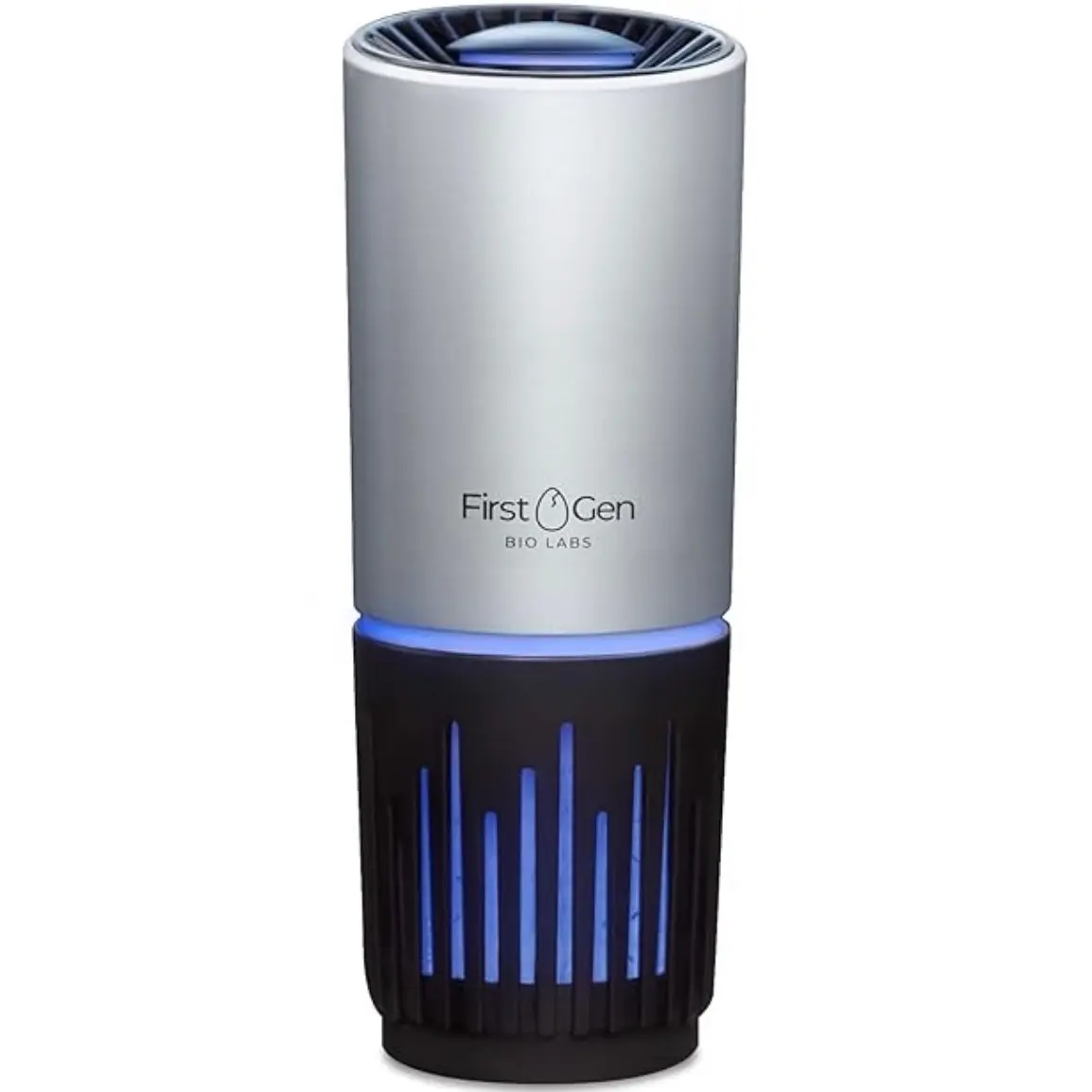 Car Air Purifier Office Bedroom - True HEPA Filter, Portable Travel Air Purifier - Mini Air Cleaner that Eliminates Smoke Odors & More