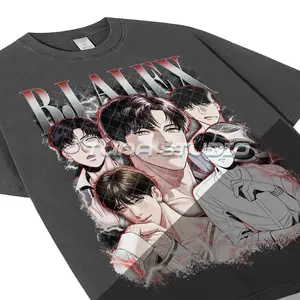 BJ Alex Ahn Jiwon Manhwa BL Comic Novels T-shirt Sweatshirt Hoodie Gift For Fan Fabric Top