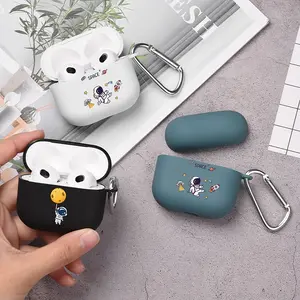 Soft Silicone Case for Apple AirPods 3 - Space Astronaut NASA Design - Accessories, Wearable