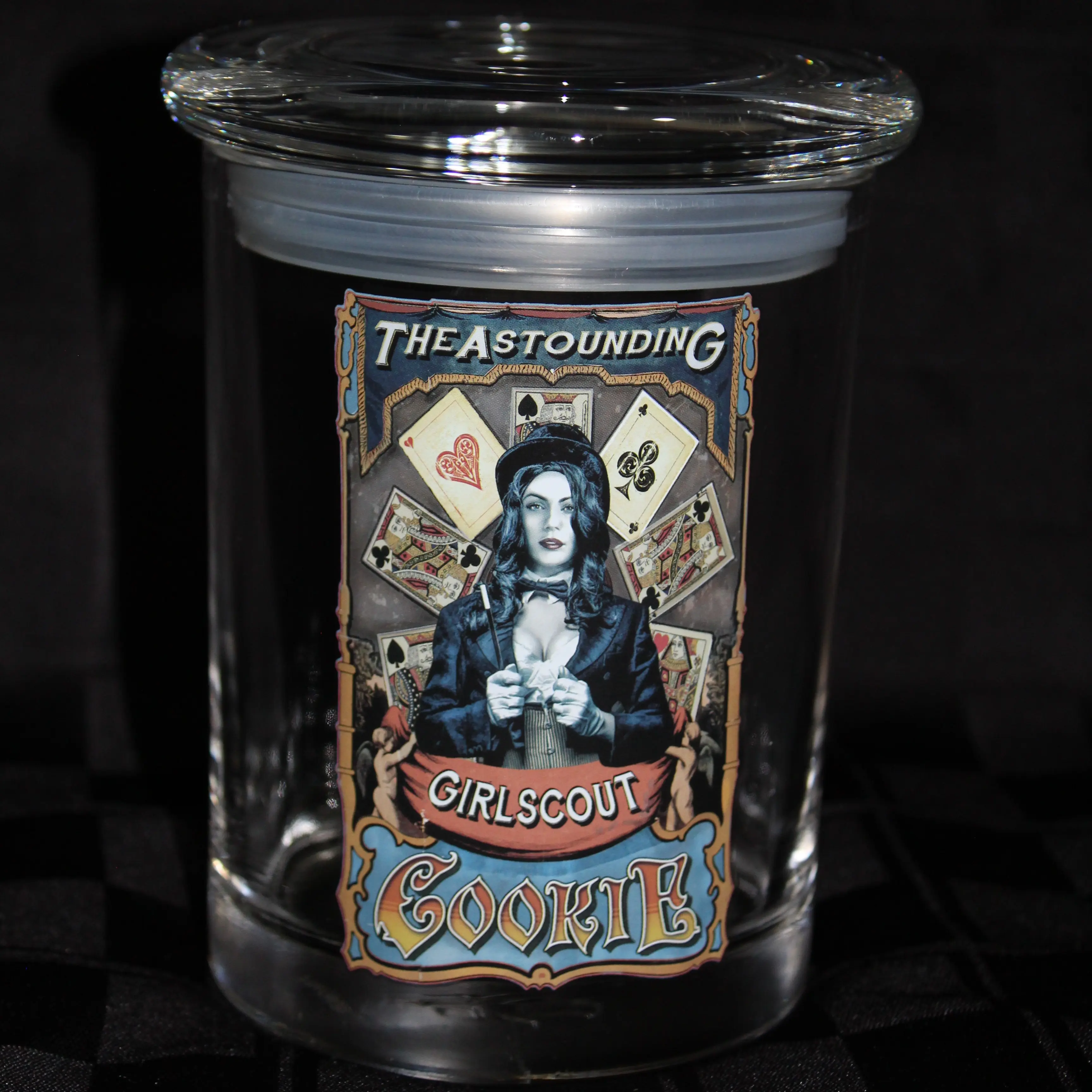Girl Scout Cookie Storage Jar, Glass, Airtight