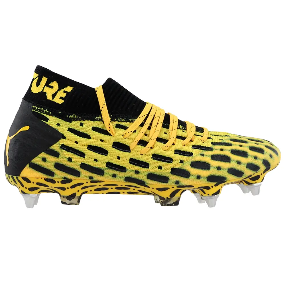 PUMA Mens Future 5.1 Netfit Mxsg Soccer Cleats - Yellow PUMA Mens Future 5.1 Netfit Mxsg Soccer Cleats - Yellow