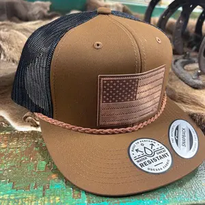 Hooey Brown/Black "Liberty Roper" Trucker Hat 2510T-BRBK