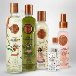 Origen Botanico Ritual Botanico Keratina 250ml and Post-Care for Oily Hair with Dandruff, 4 Pack