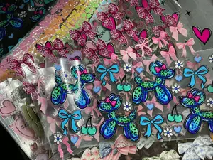 Bows, Hearts, Balloons cup wrap MIX -bundle - 20