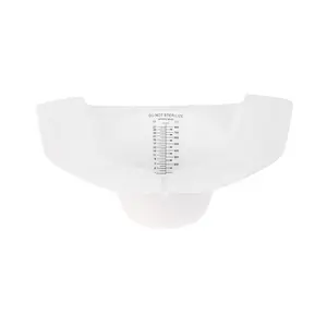 [Pack of 5] McKesson Commode Specimen Collector Urine/Stool White 26 Ounce Model 16-9522 Non-Sterile Polypropylene for Single Patient Use