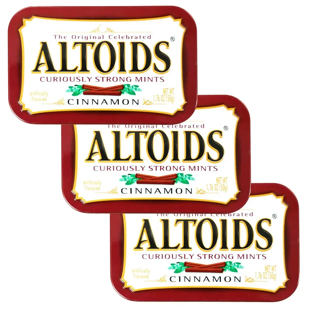 Altoids Wrigleys Mints Cinnamon 1.76 Ounce
