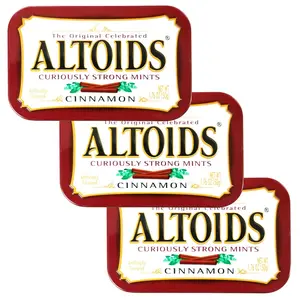 Altoids Wrigleys Mints Cinnamon 1.76 Ounce