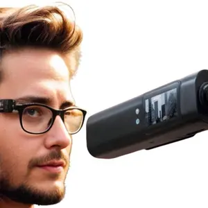 New S110 2.7k Glasses Camera for Vlogging, Wearable Fpv Camcorder with 64GB Card Included, Ultra-Lightweight Design for Hands-Free Recording, Wearable Action Camera, Outdoor Sports Camera
