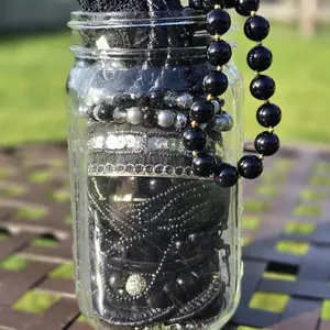 Mystery Jewelry Jar- Black