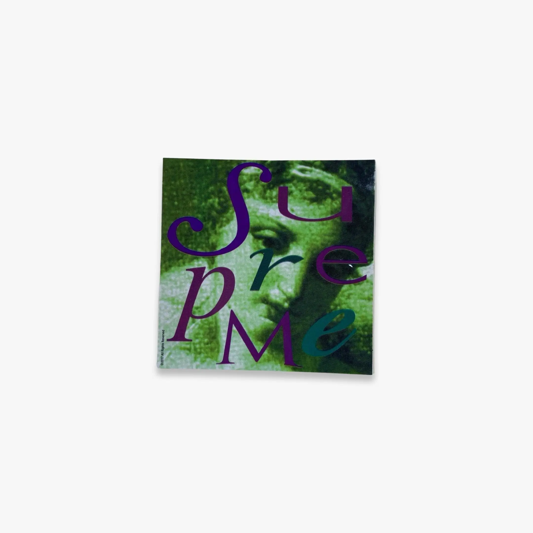 Supreme Sticker 'Venus' Green (FW17)
