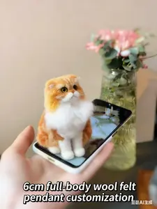[Customization] 6cm Full Body Needle Felted Pendent
