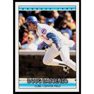 Doug Dascenzo 1992 Donruss #38 Chicago Cubs