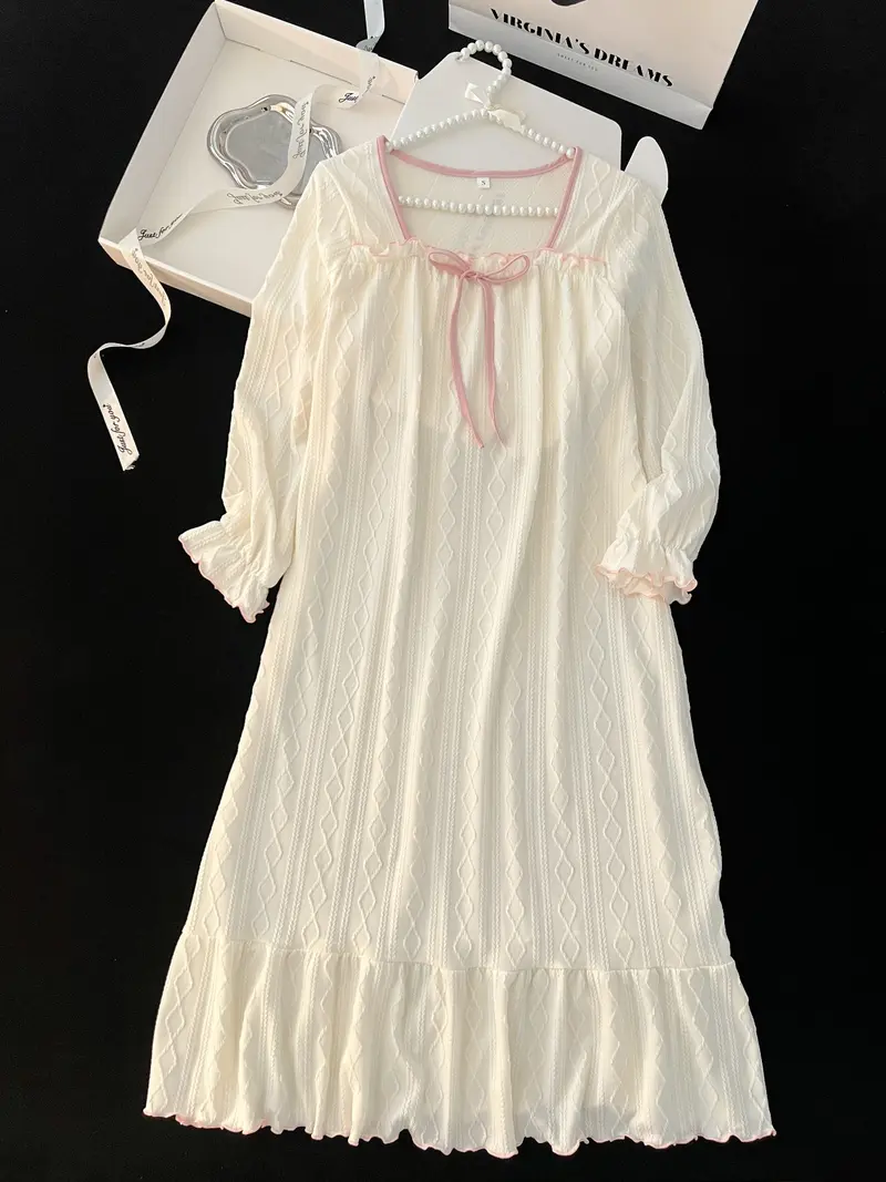 night gown long sleeve dresses - TikTok Shop night gown long sleeve dresses - TikTok Shop