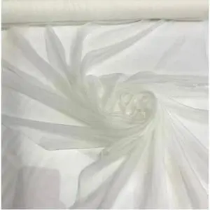 French silk chiffon fabric, 44” wide, sold by the yard. Colors available ivory and black