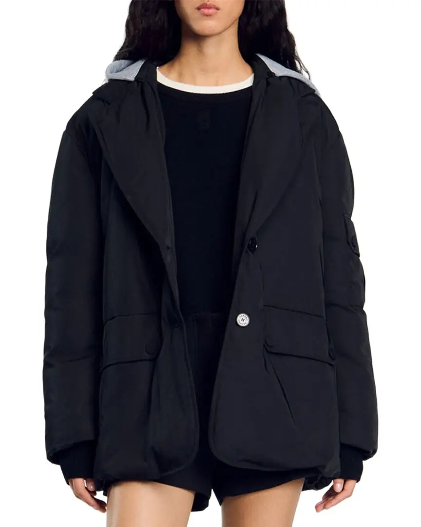 Sandro Oversize Down Jacket