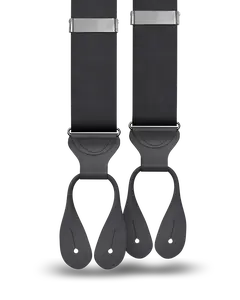 Black Silk Suspenders