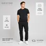 Men's 100% Cotton Black Crew Neck Short Sleeve Comfort Fit Undershirts (12-Pack $39.99, 6-Pack $29.99) - Men's T Shirts, Plain Gym Basics, Summer Essentials, New Year Value Pick, Menswear Top